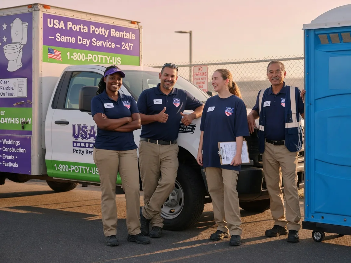 Porta Potty Rental company in Edina, MN